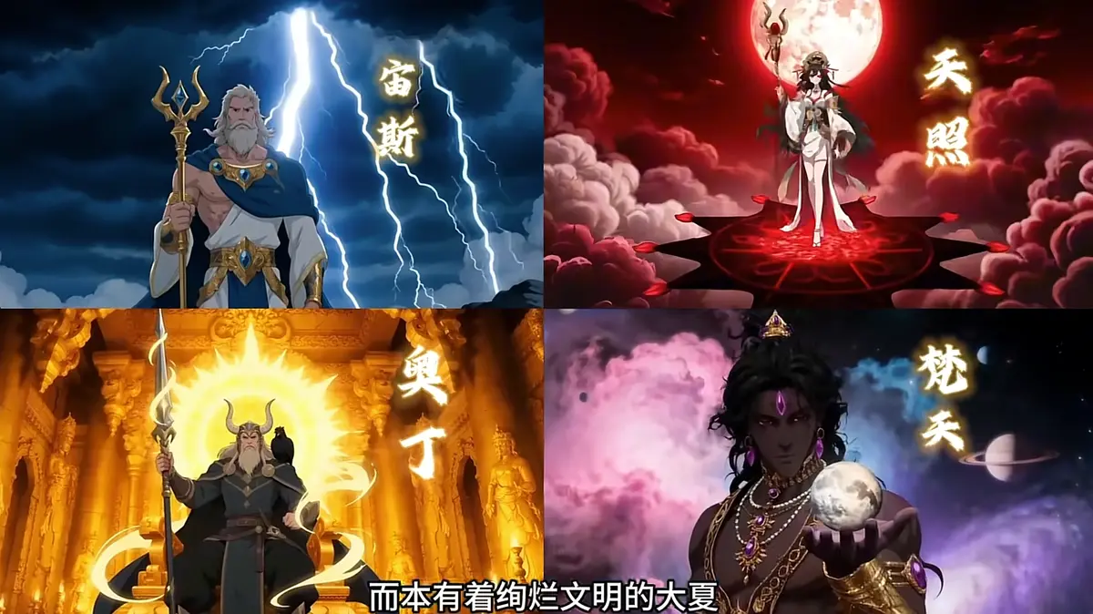 《神明擂台：谁说大夏无神》短剧全集免费看-动漫59集完整版在线观看-高清无广告流畅播放-夸克网盘资源