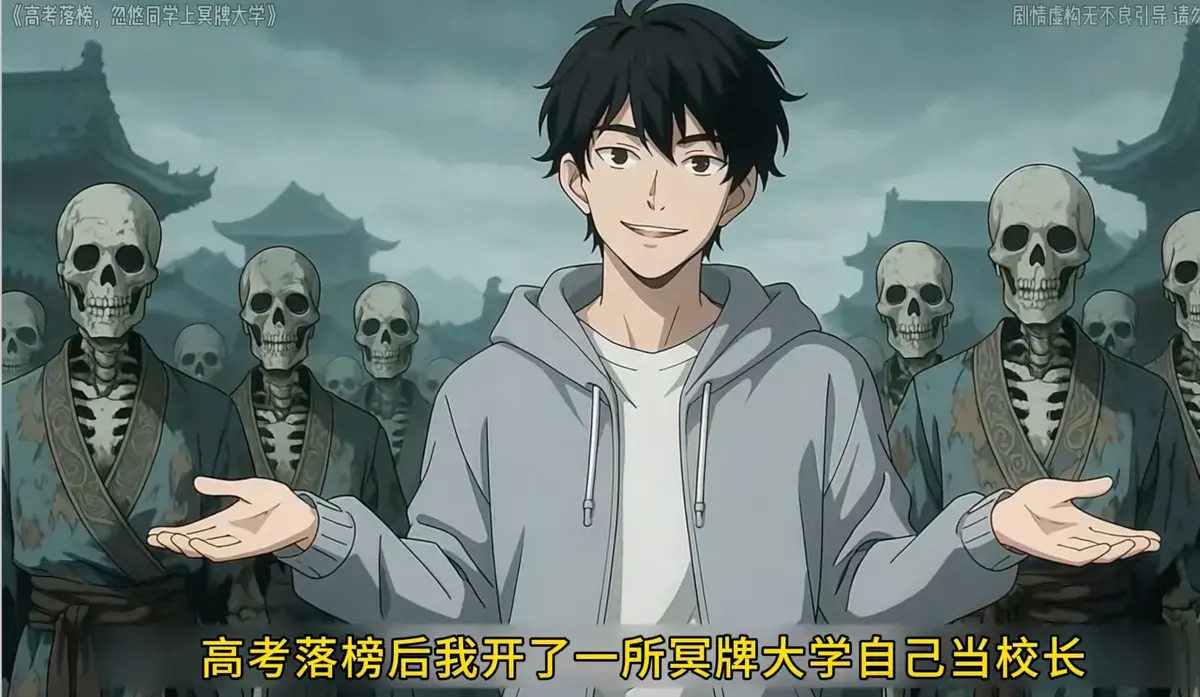 高考落榜动漫《高考落榜，忽悠同学上冥牌大学》全集免费观看 - 忽悠同学上冥牌大学的爆笑故事 - 高清在线播放无广告