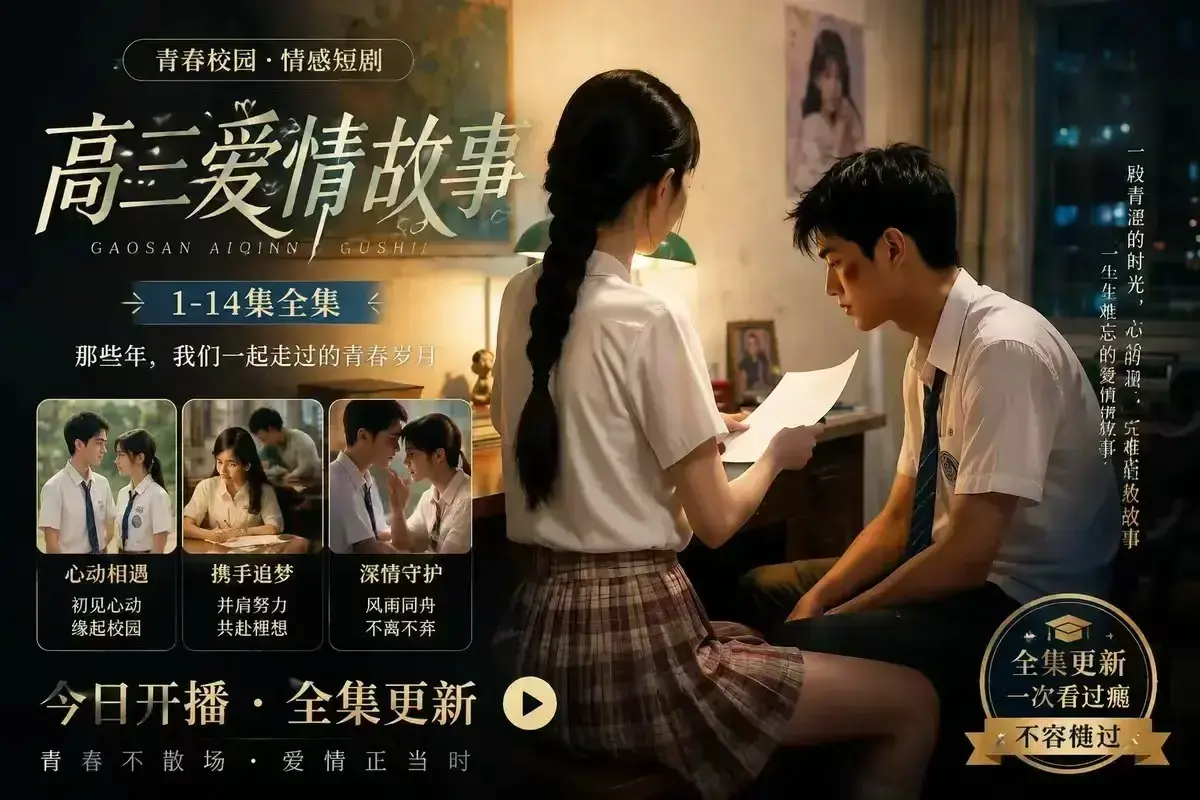 《B中爱情故事》AI短剧未删减完整版-误会篇4KHDR高清-百度网盘在线观看-B中爱情故事每集戳心